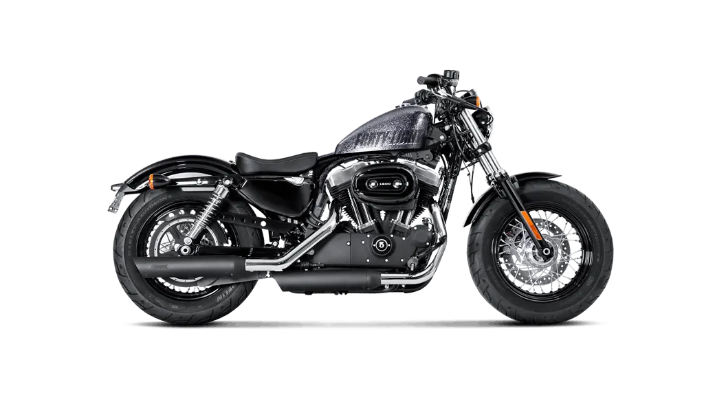 Akrapovič - Harley-Davidson Sportster XL1200V Seventy-Two 2014 Slip-On Exhaust (Black)