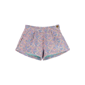 Angel's Face Girls Vanessa Pink Hearts Shorts