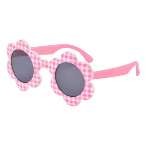 Baby Daisy Sunglasses - Pink Check