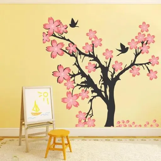 Best Stuff - Beautiful Blossom Tree Wall Sticker for Kids Room Home Decor (136 cm x 130 cm)- Code BA 12