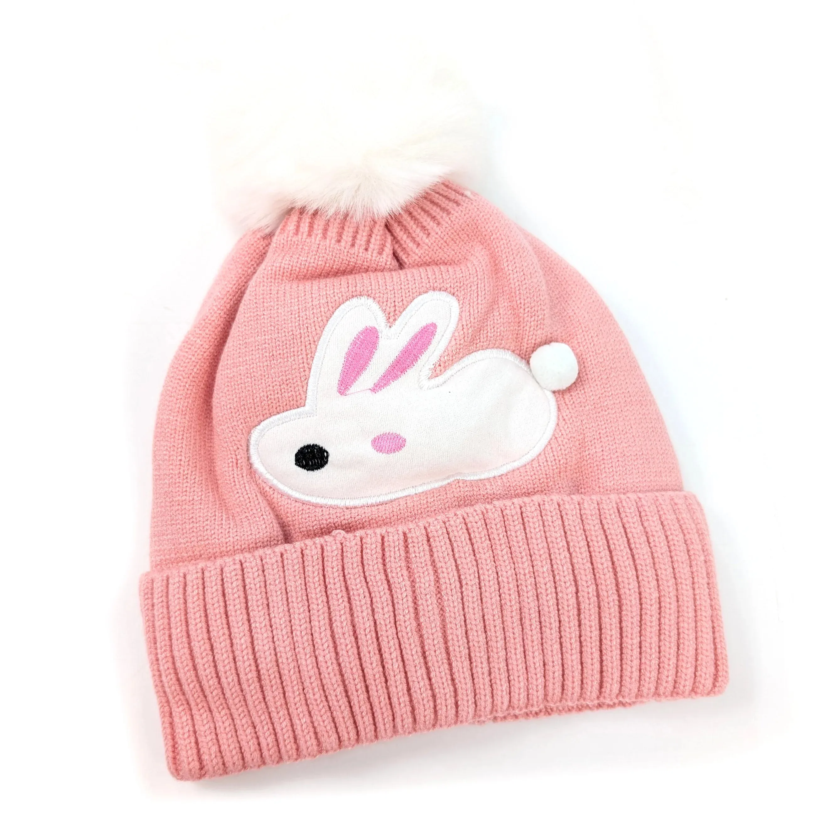 Black Ginger Pink Rosie Rabbit Children's Hat - 800-670