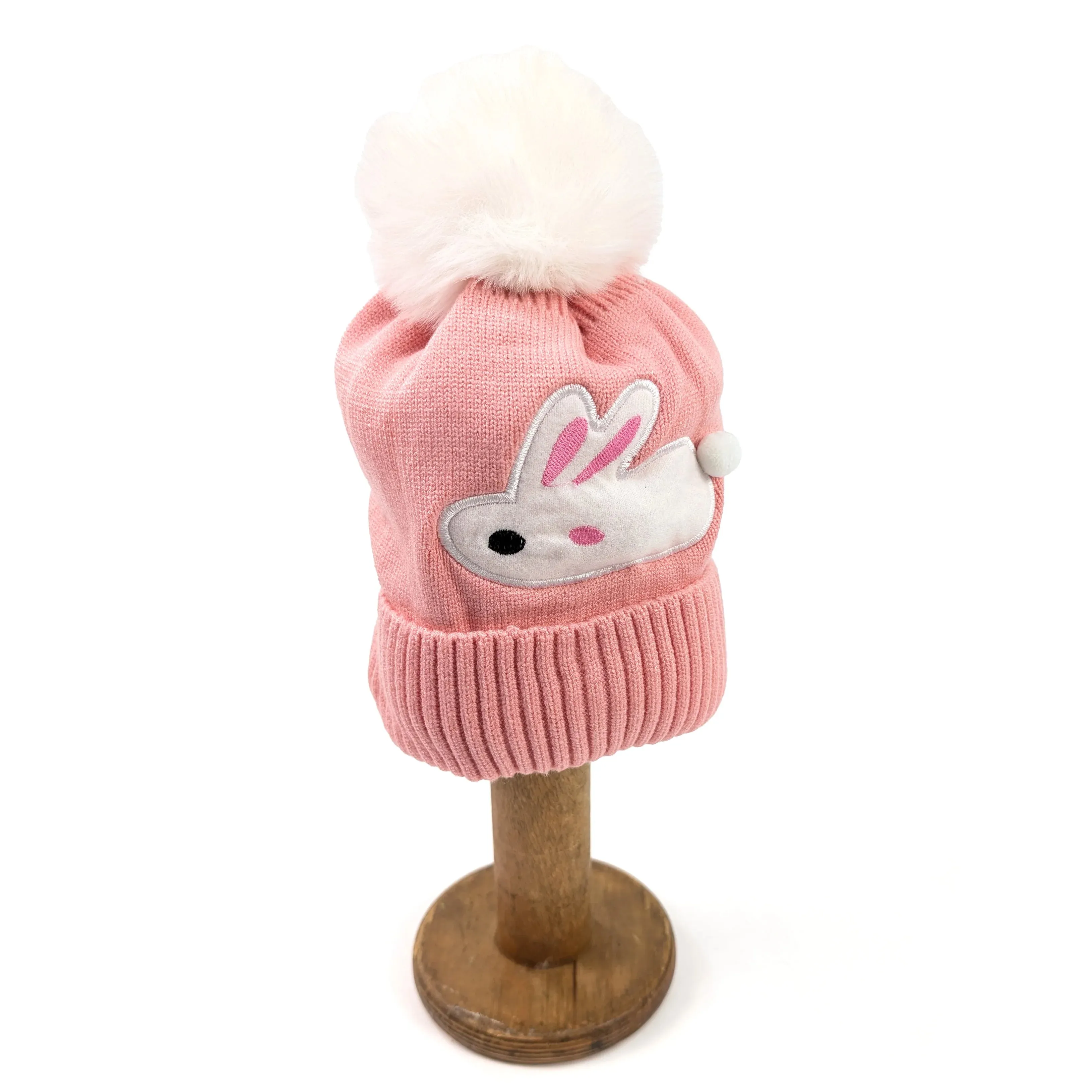 Black Ginger Pink Rosie Rabbit Children's Hat - 800-670