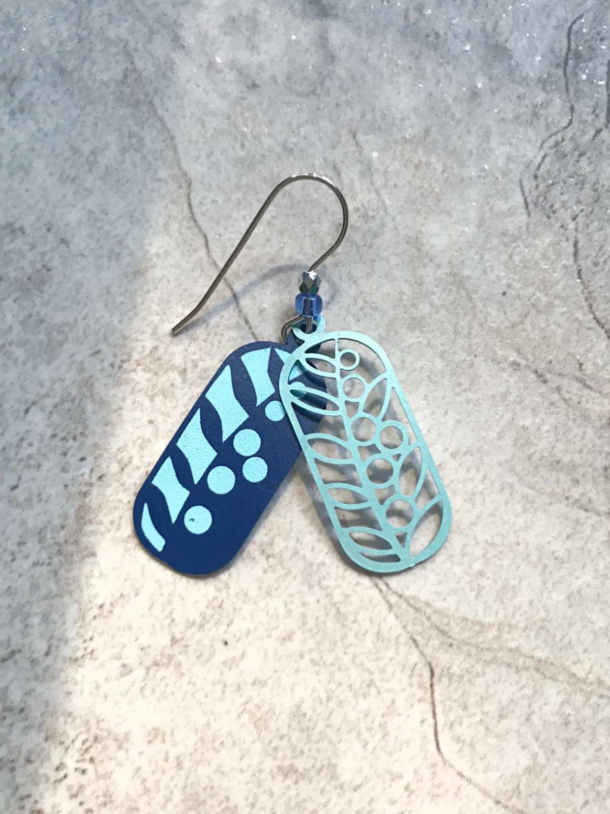 Blueberries & Leaves Dangles by Adajio