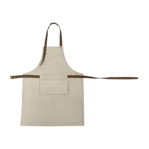 Canvas Utility Apron Beige