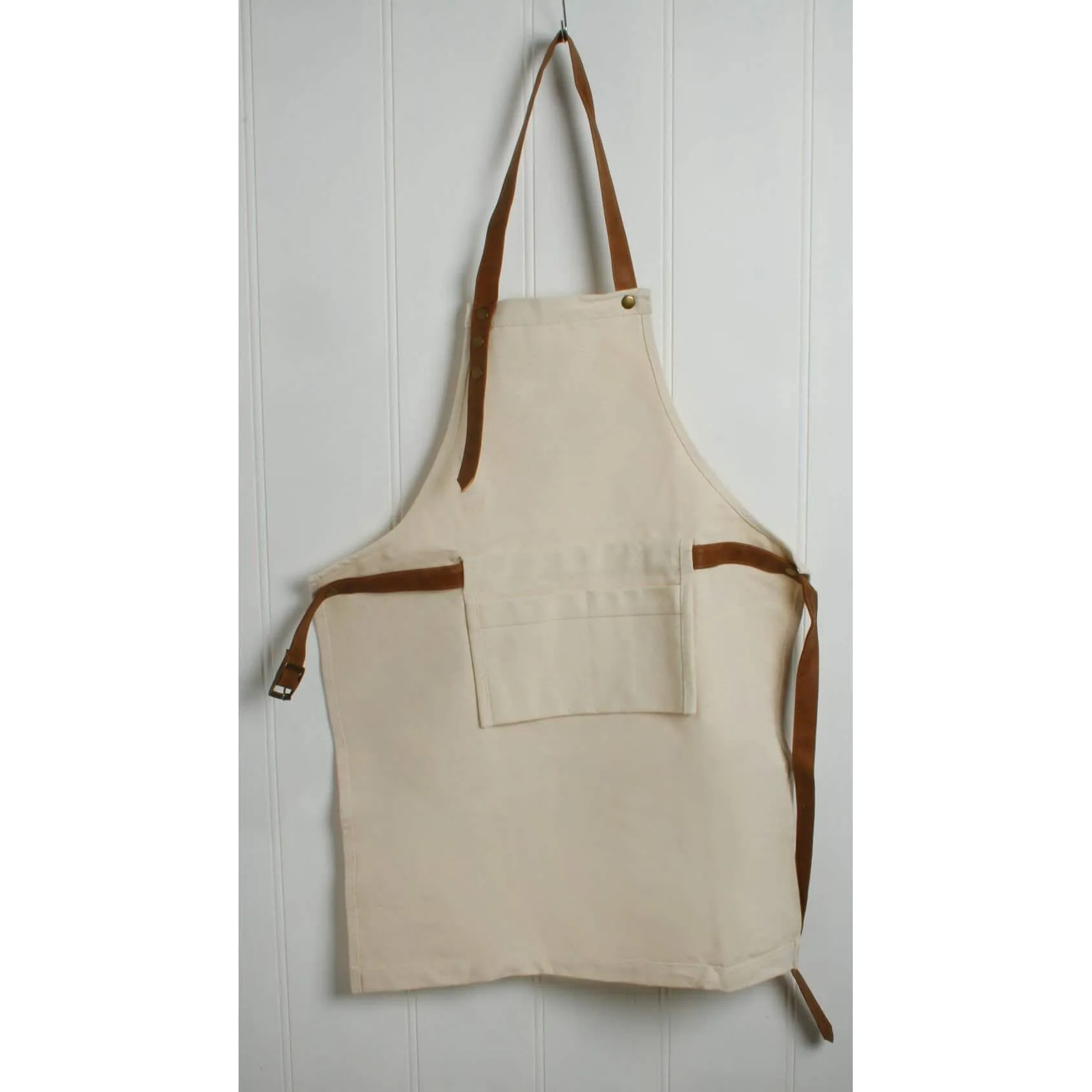 Canvas Utility Apron Beige