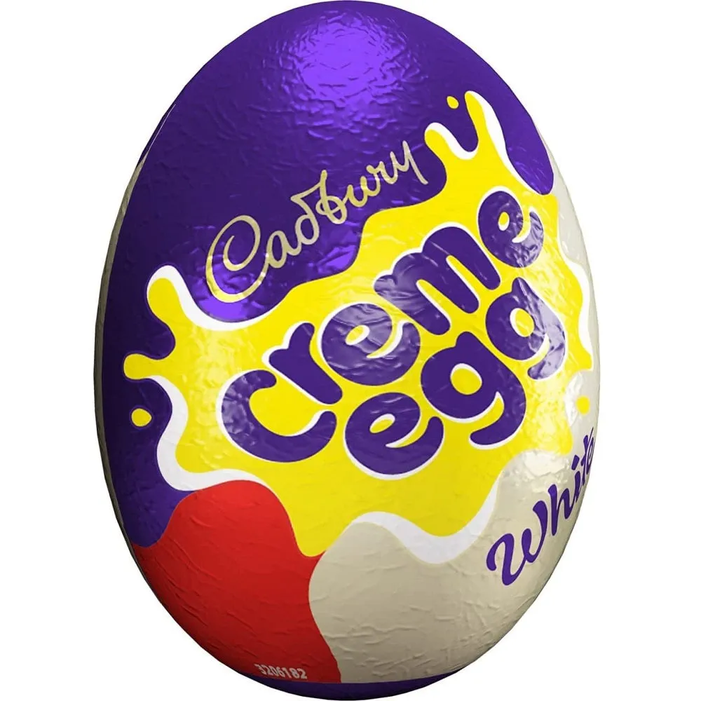 C'bury White Creme Egg Chocolate 40g