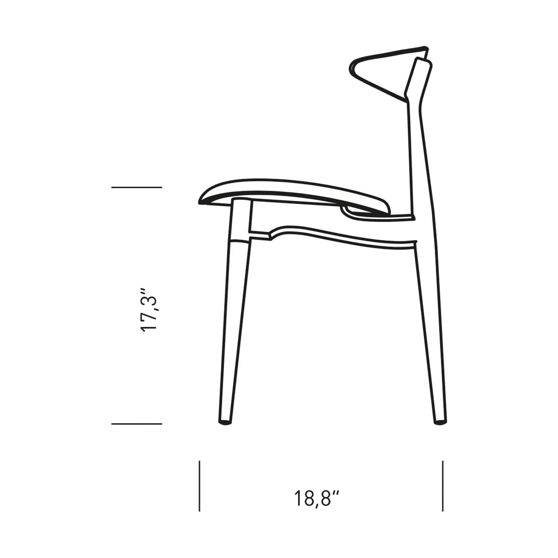 CH33P Dining Chair