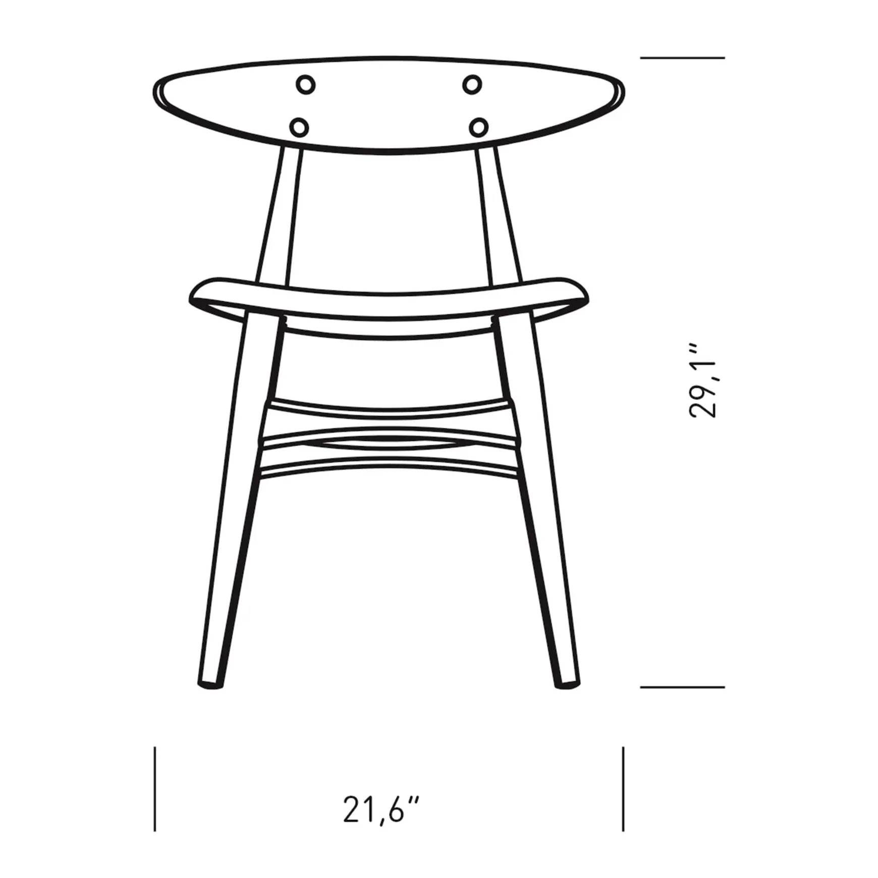 CH33P Dining Chair