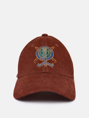 Chadwick Rust Brown Corduroy Cap