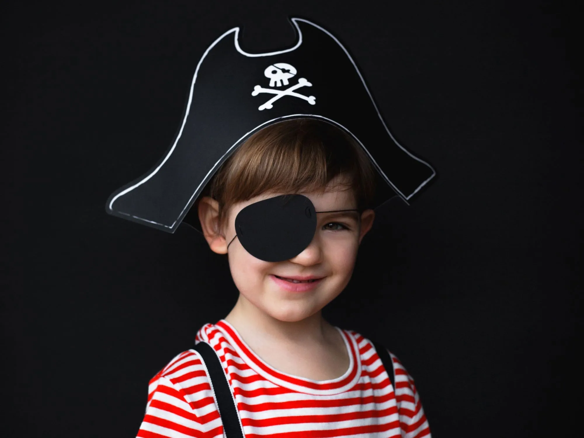 Children's Pirate's Hat and Eyepatch