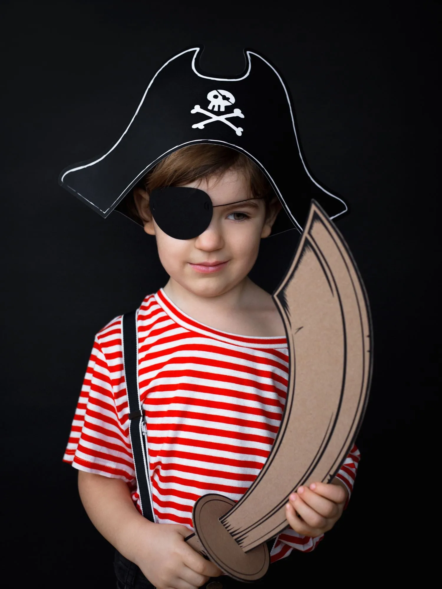 Children's Pirate's Hat and Eyepatch