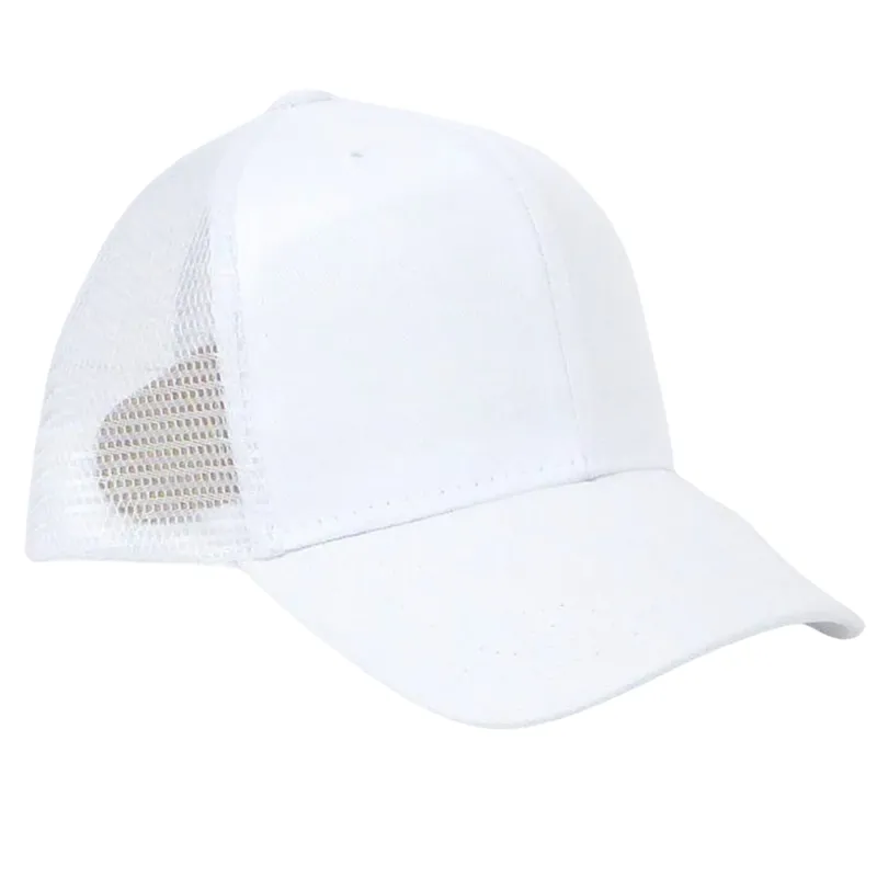 Children's Trucker SnapBack Hat in White