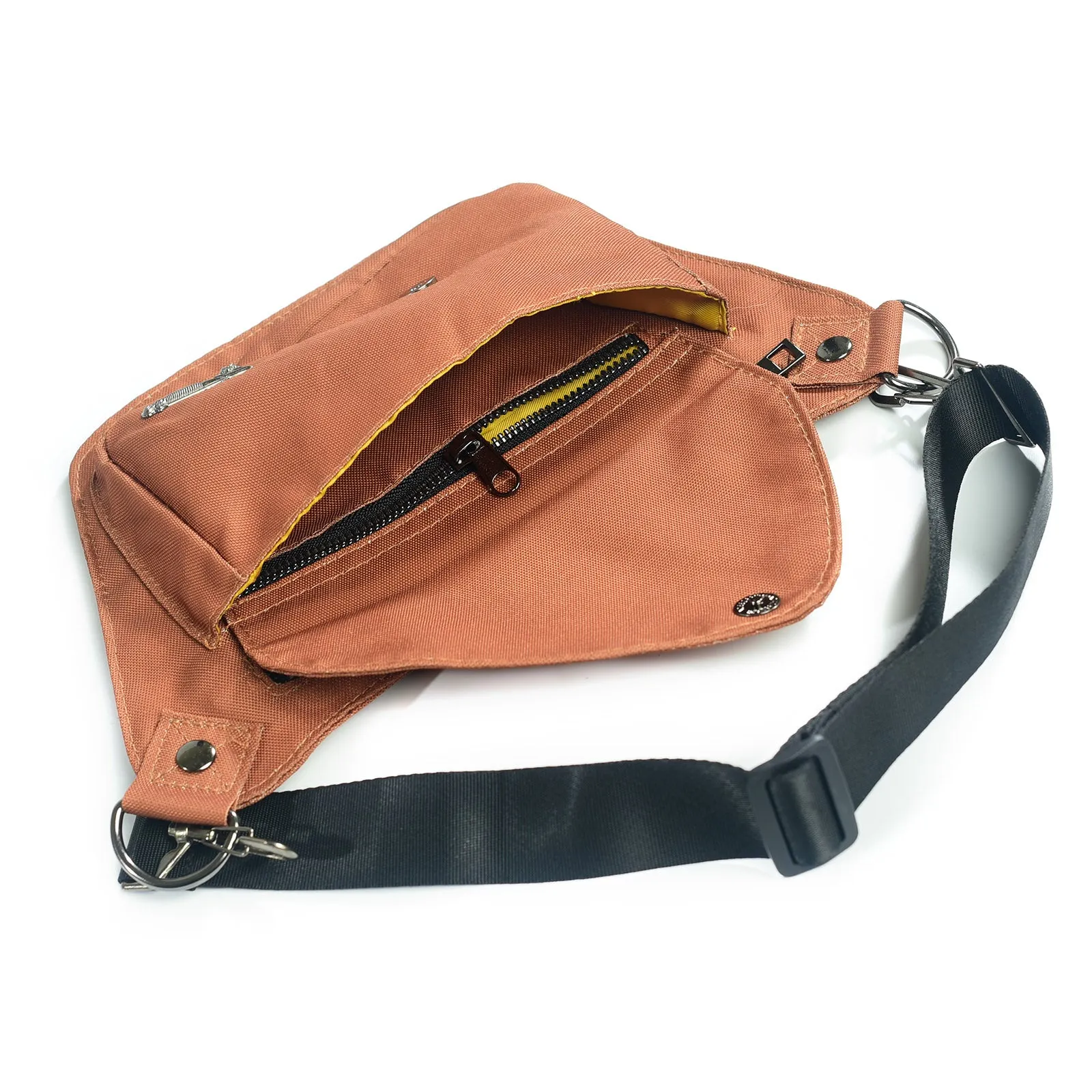 Cinnamon Lux Hip Pouch (♻️Polyester)