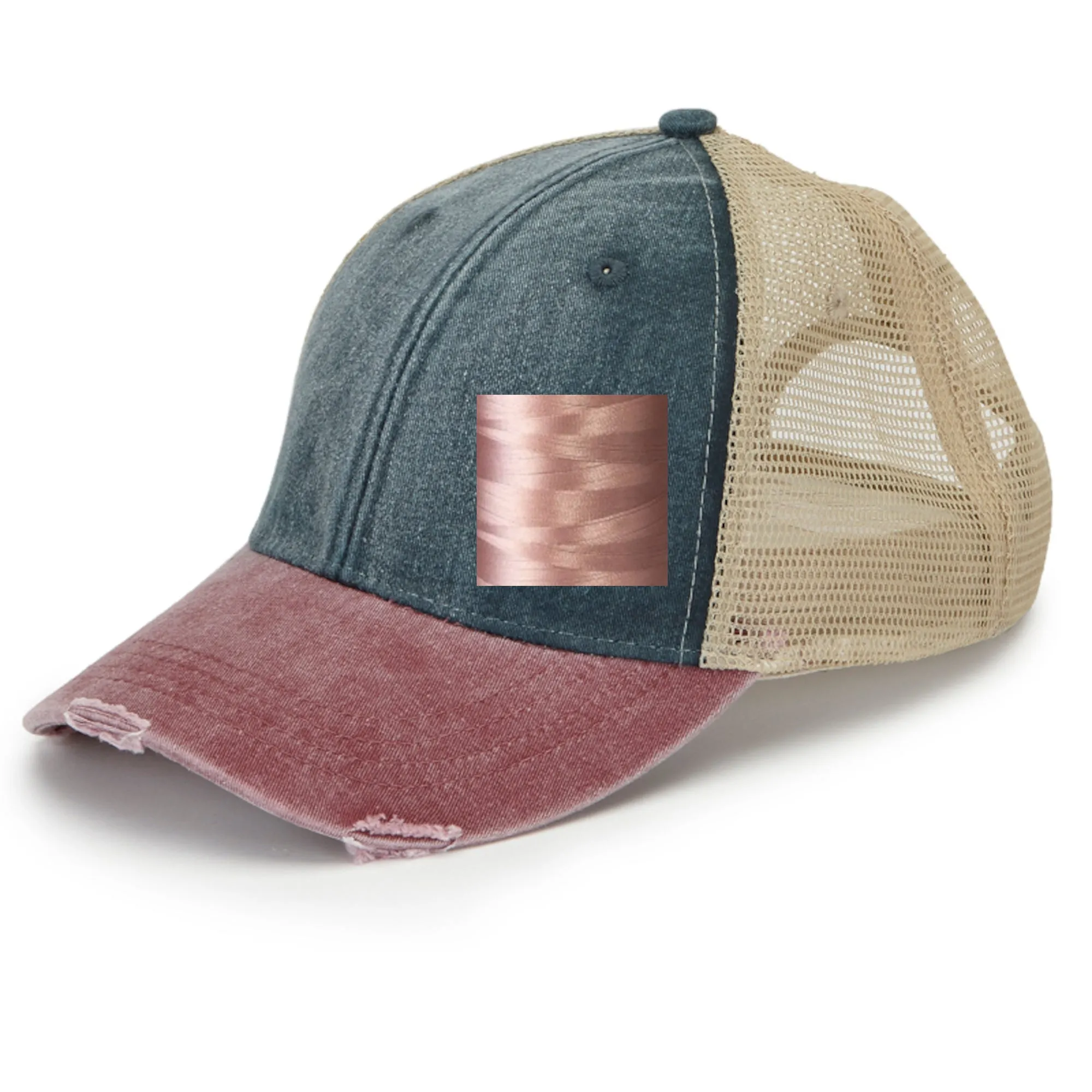 Connecticut  Hat | Distressed Snapback Trucker | state cap | many color choices