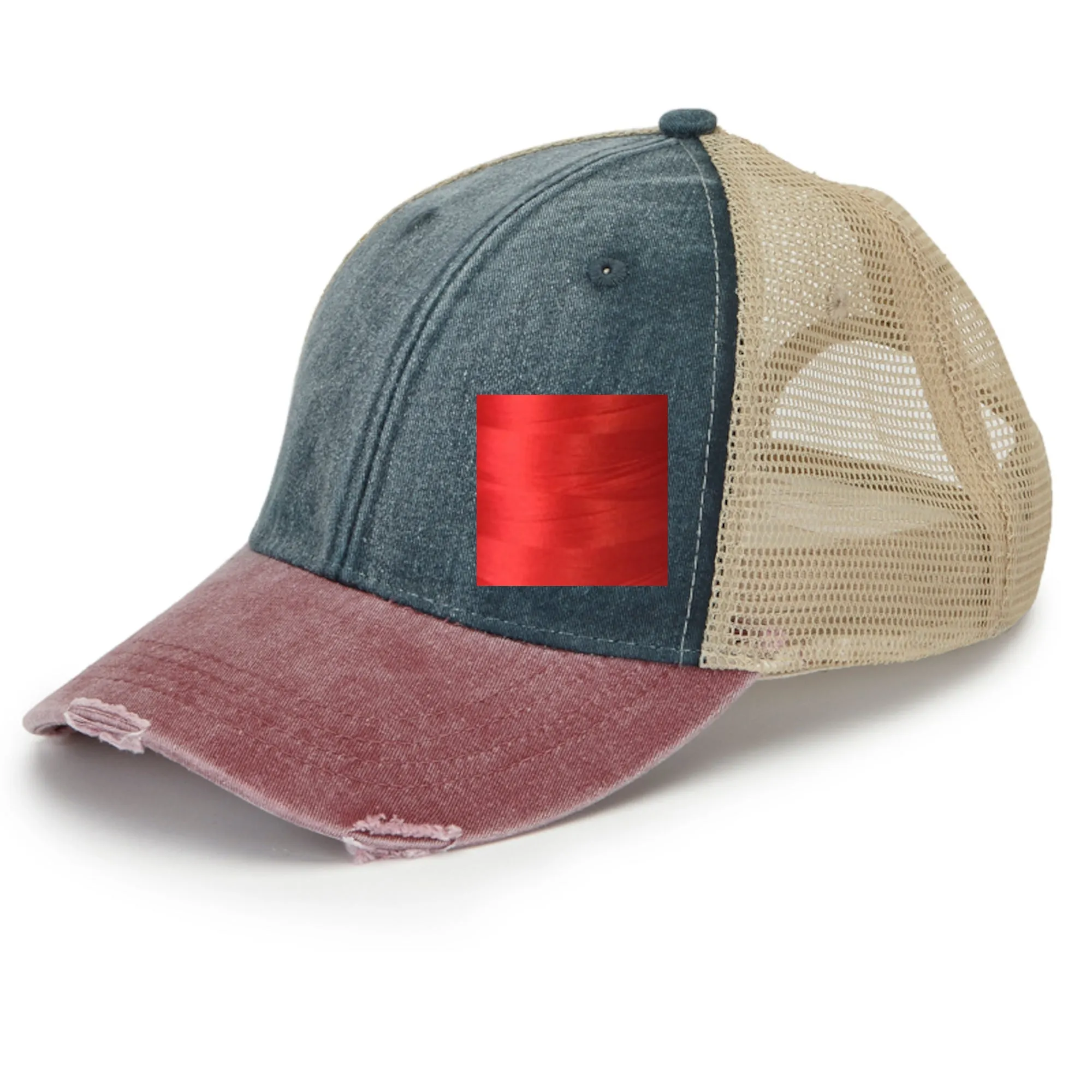 Connecticut  Hat | Distressed Snapback Trucker | state cap | many color choices