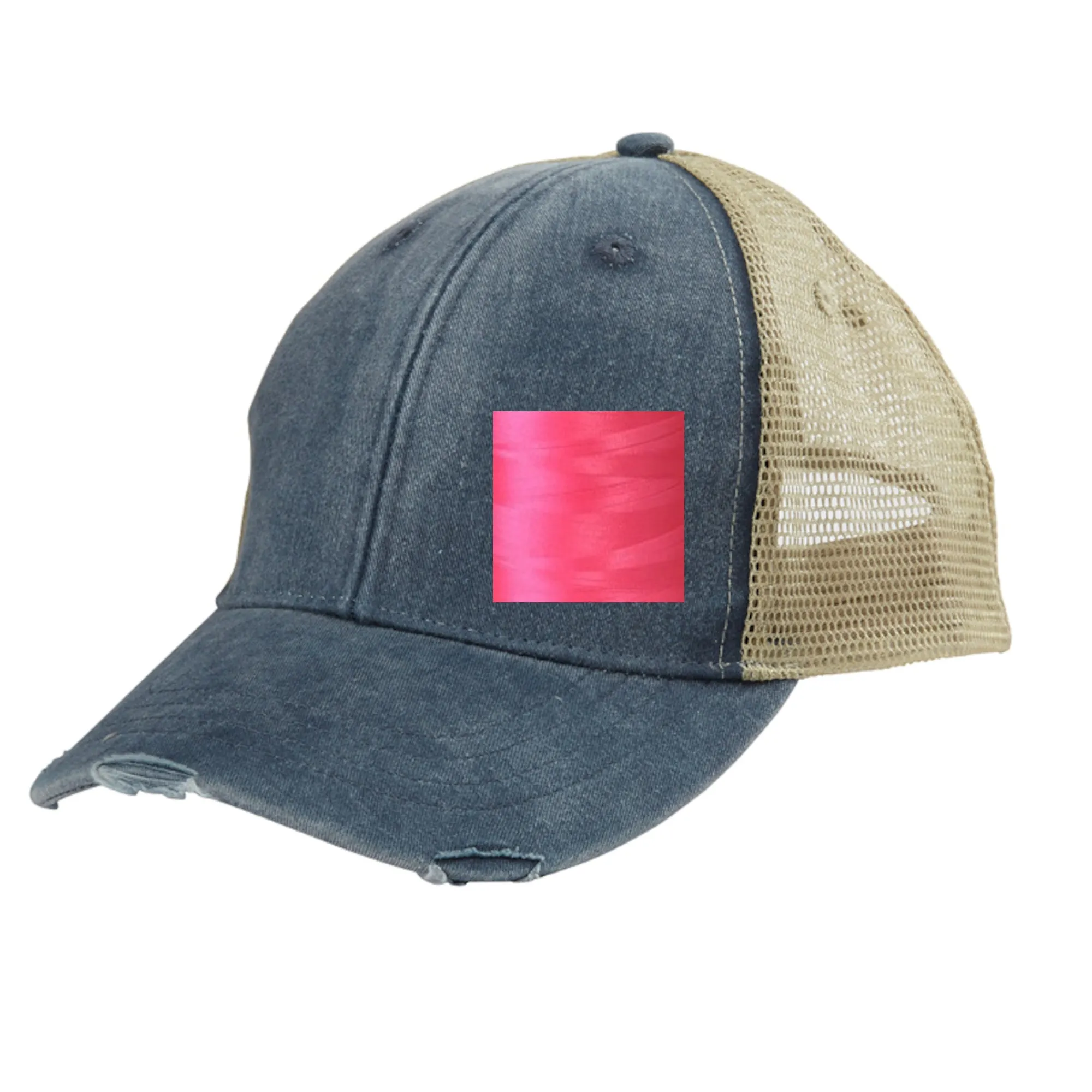 Connecticut  Hat | Distressed Snapback Trucker | state cap | many color choices