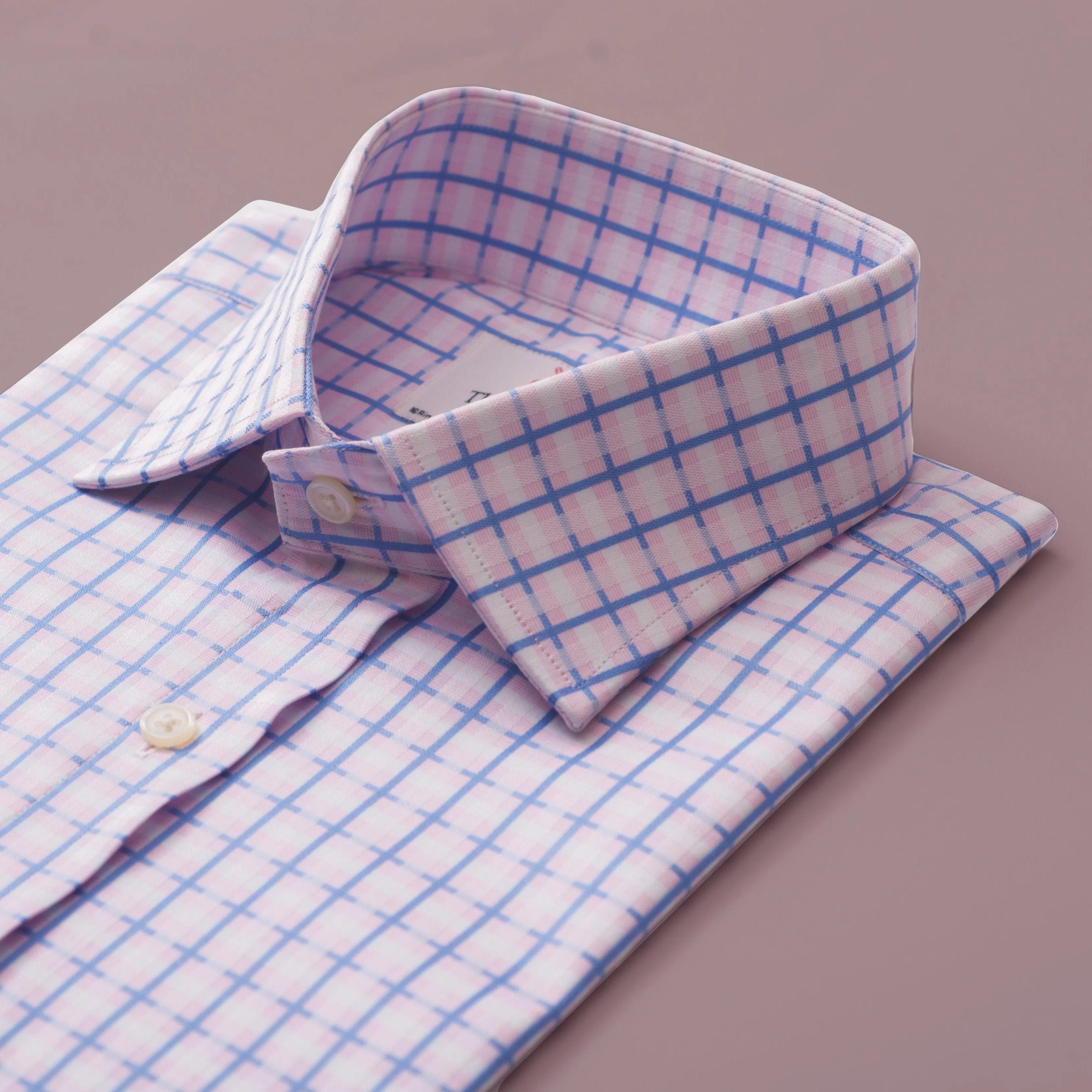 Cotswold Check Pink Regular Shirt