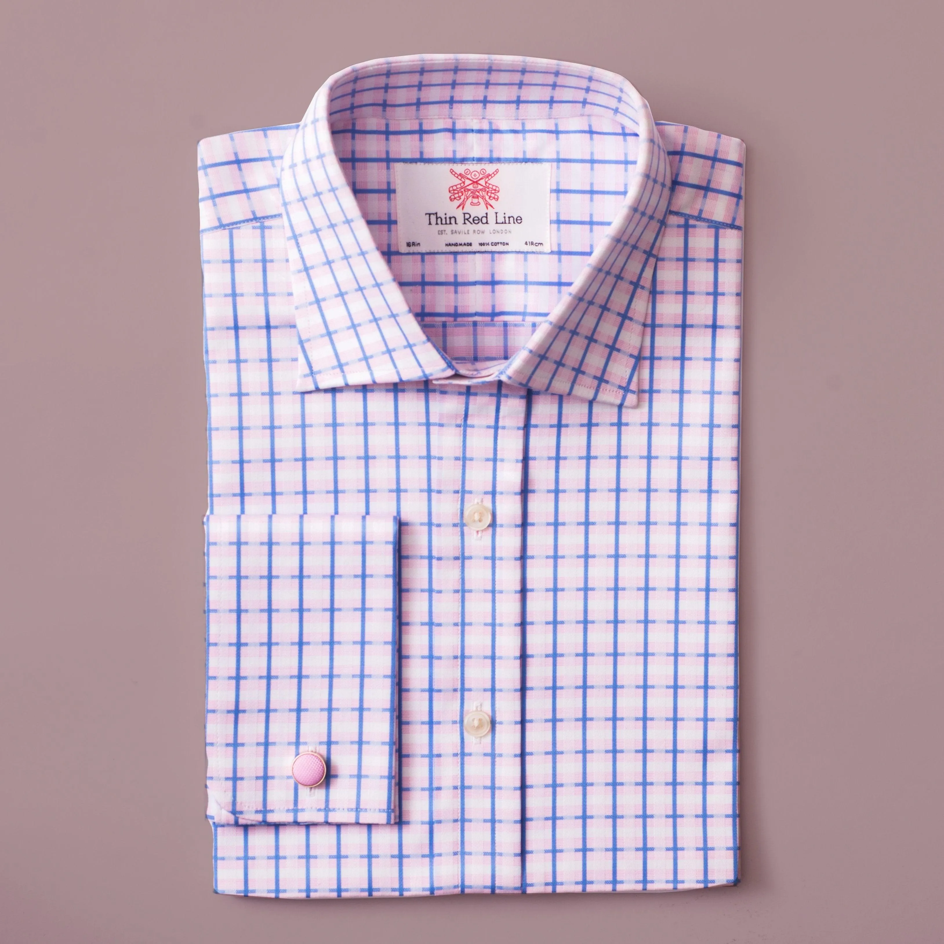 Cotswold Check Pink Regular Shirt