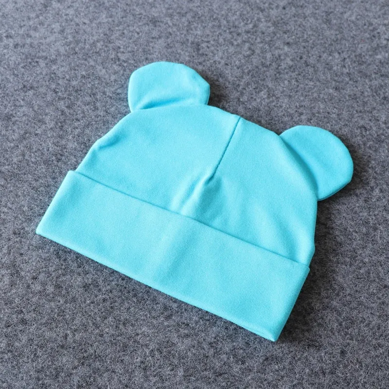 Cotton Warm Winter Kids Cute Beanie Hats