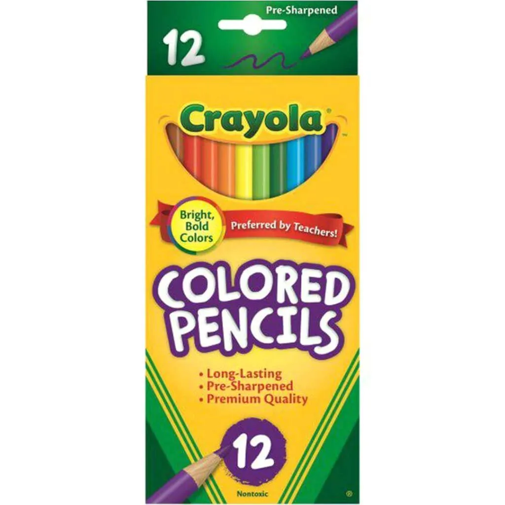 Crayola Classic Colored Pencils 12 Pack