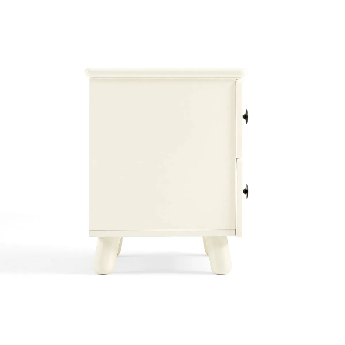 Creamy White Bedside Kids Cabinet