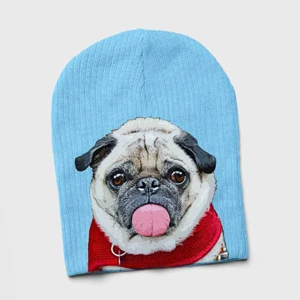 Custom Pet Art Baby Beanie