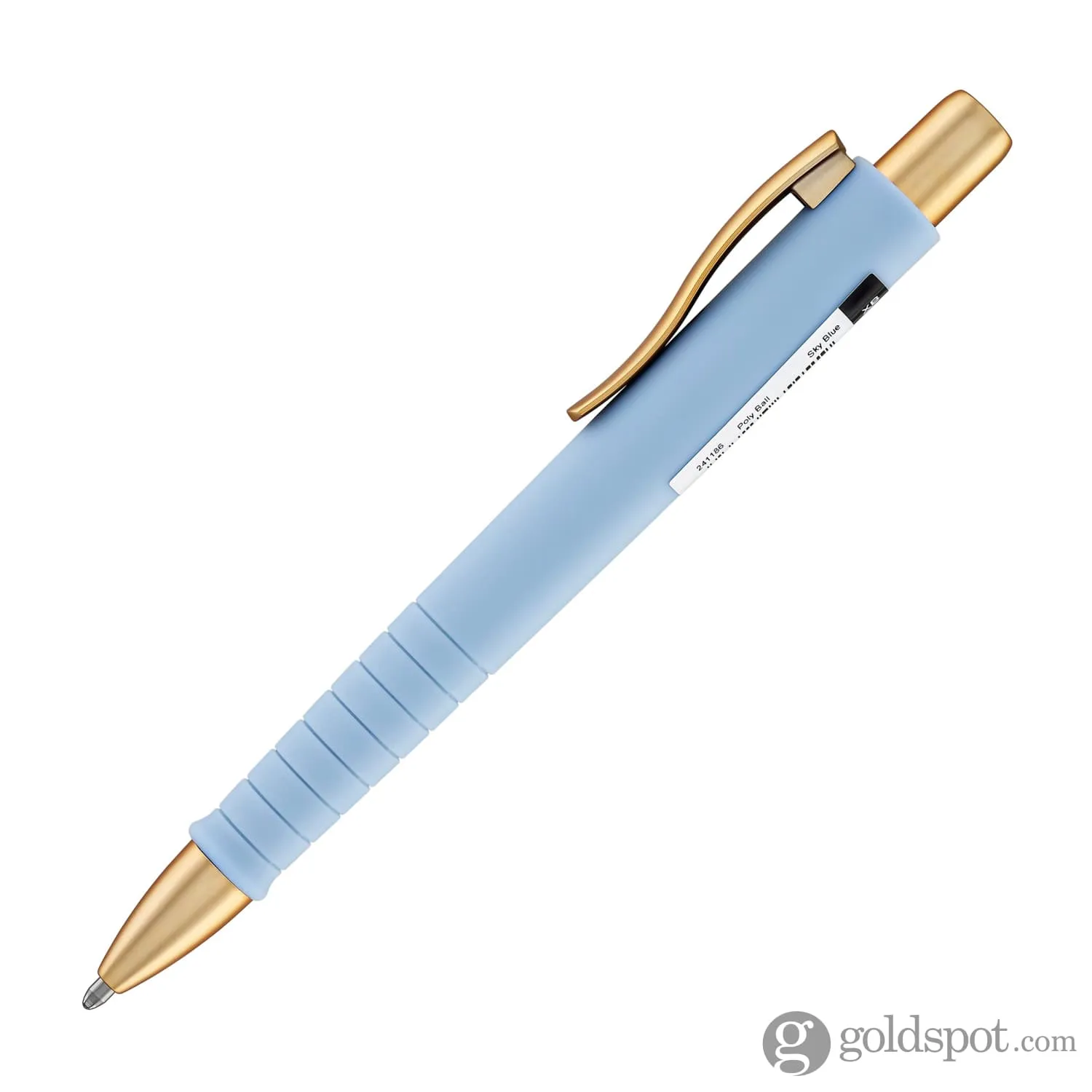 Faber-Castell Poly Ball Ballpoint Pen in Sky Blue