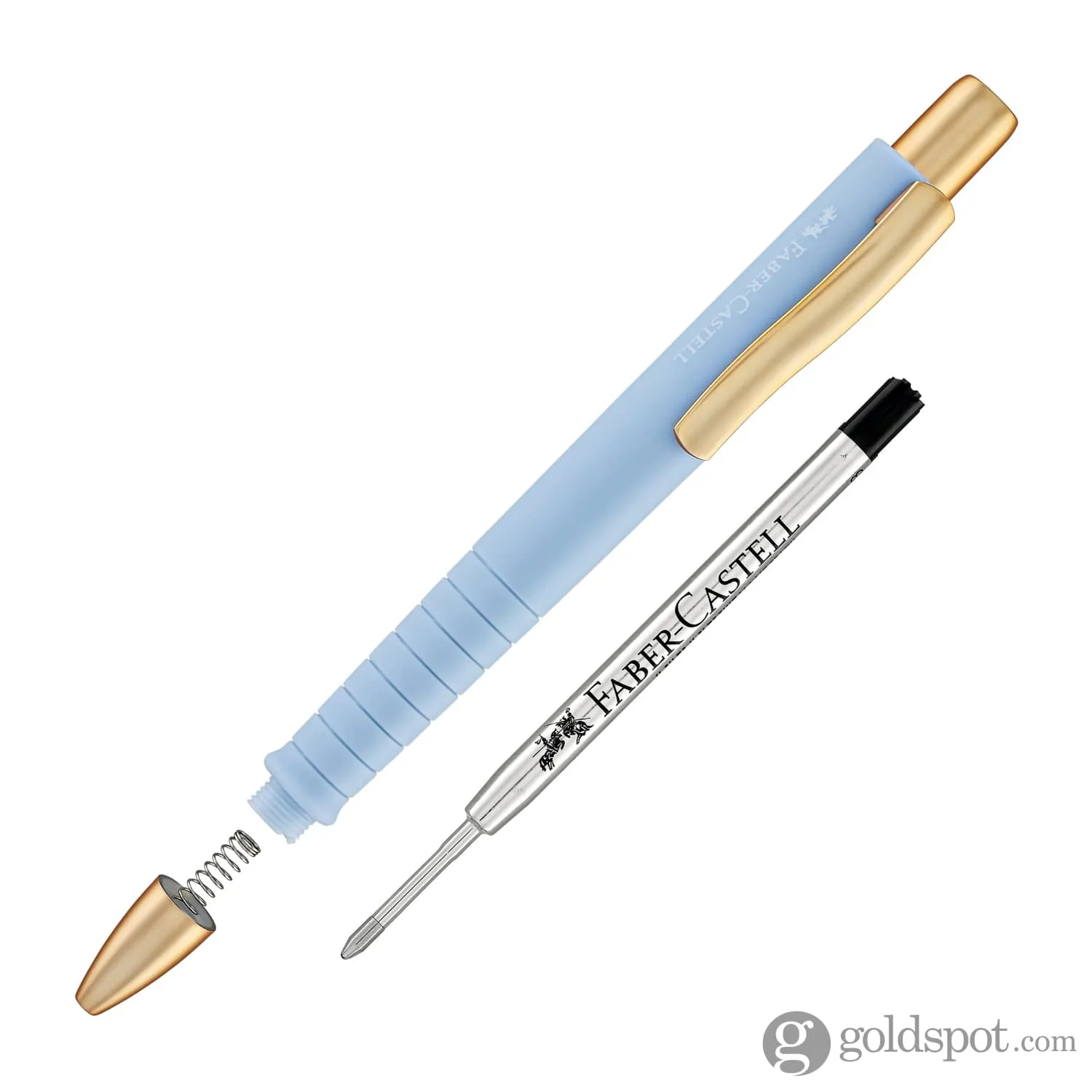 Faber-Castell Poly Ball Ballpoint Pen in Sky Blue