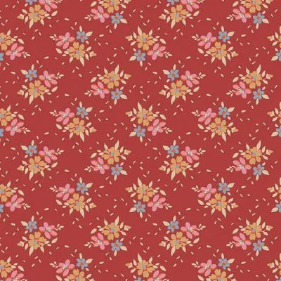 Fabric, Creating Memories Christmas WINTER REDS & GREENS by Tilda - 5-inch CHARM PACK