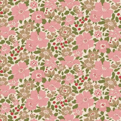 Fabric, Creating Memories Christmas WINTER REDS & GREENS by Tilda - 5-inch CHARM PACK