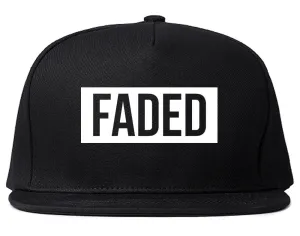 Faded Red and Pink Marijuana Weed Snapback Hat