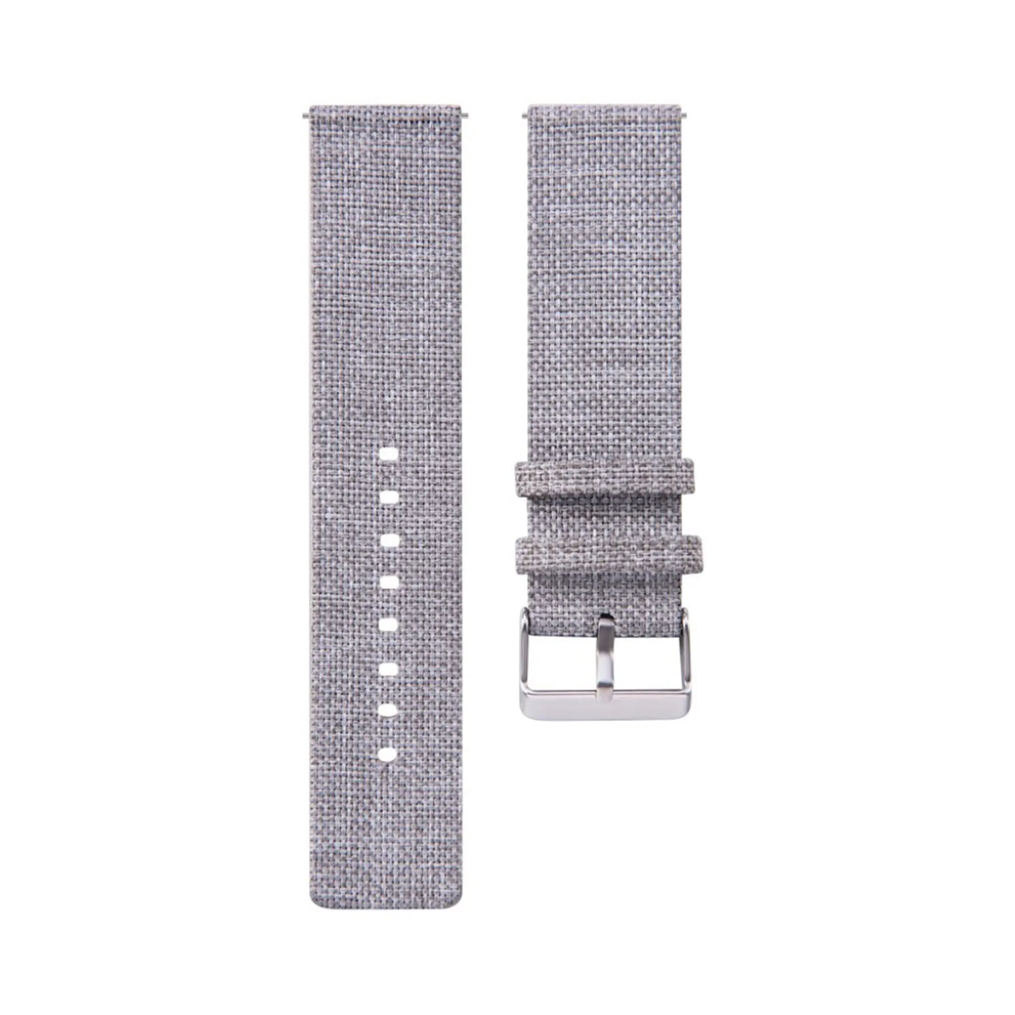 Garmin Vivomove HR nylon canvas watch band replacement - Light Grey