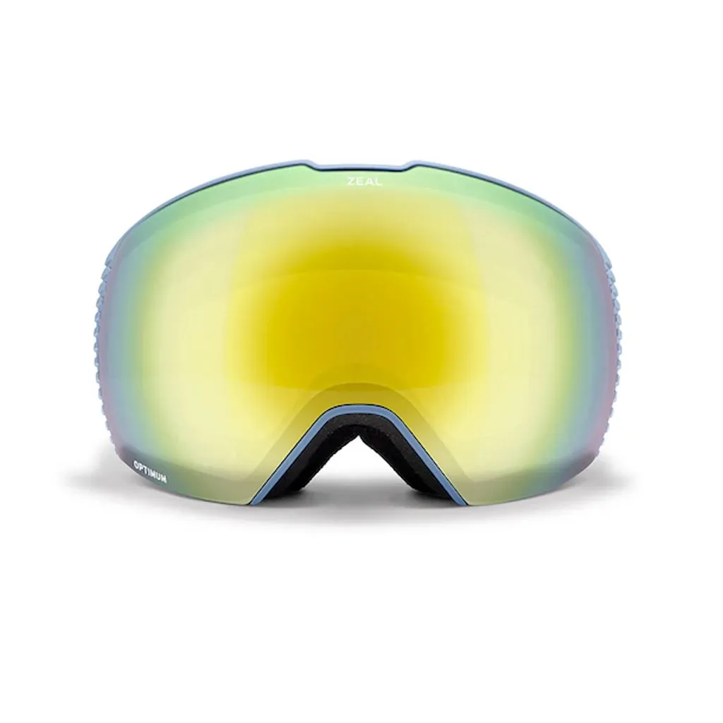 Goggles Zeal Cloudfall Laser Moose - Alchemy Mirror   Sky Blue Mirror