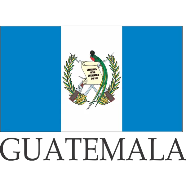 Guatemala Embroidered Flag Badge