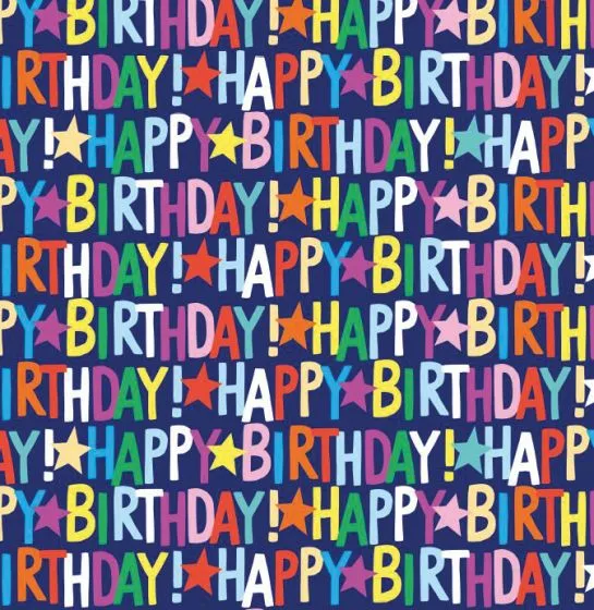 HappyBirthday Wrapping Paper