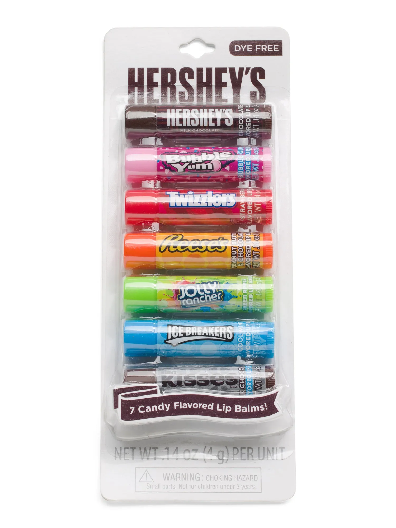 HERSHEYS 7pk Hershey Lip Balms