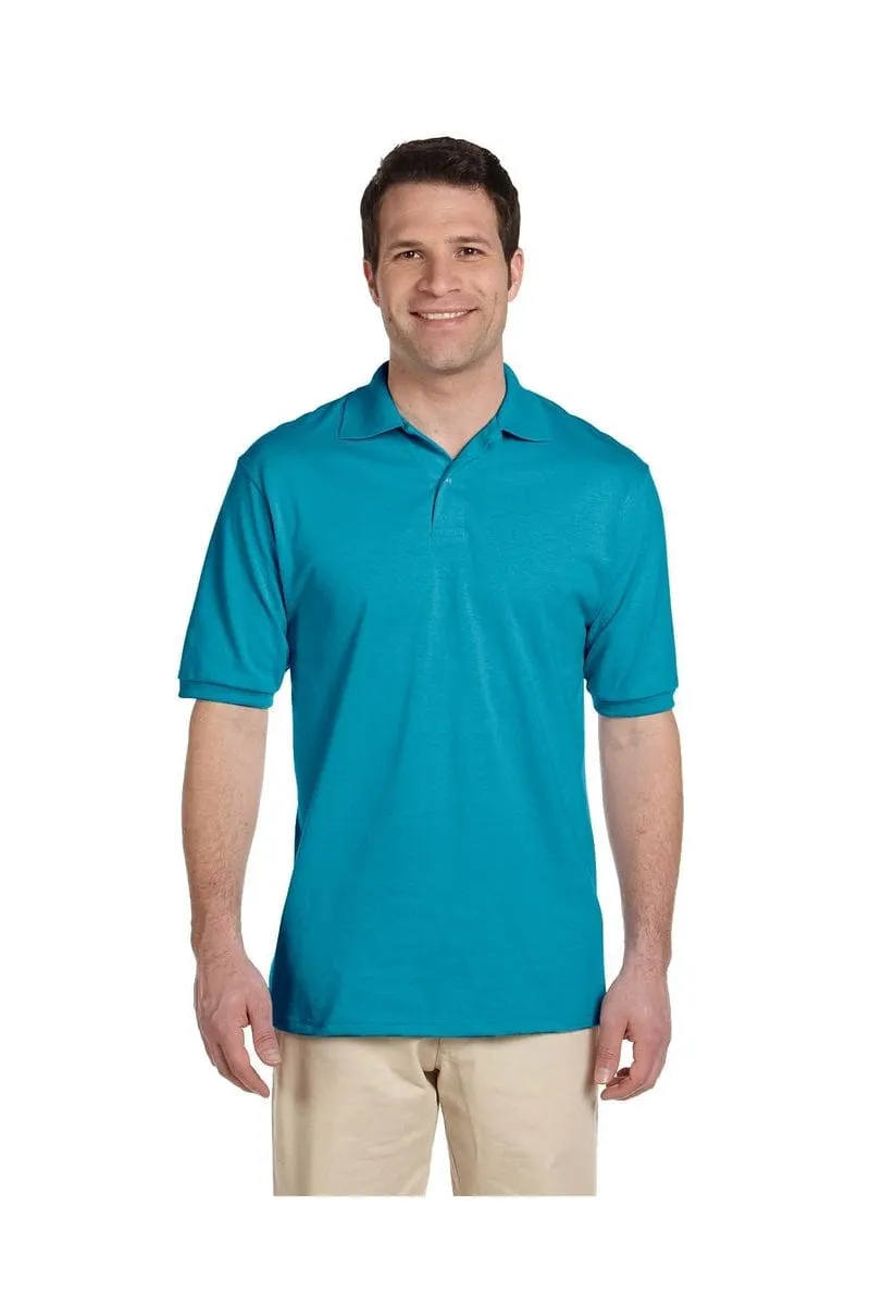 Jerzees 437: Adult 5.6 oz. SpotShield(tm) Jersey Polo, Basic Colors