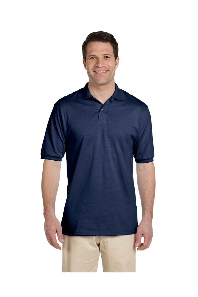 Jerzees 437: Adult 5.6 oz. SpotShield(tm) Jersey Polo, Basic Colors