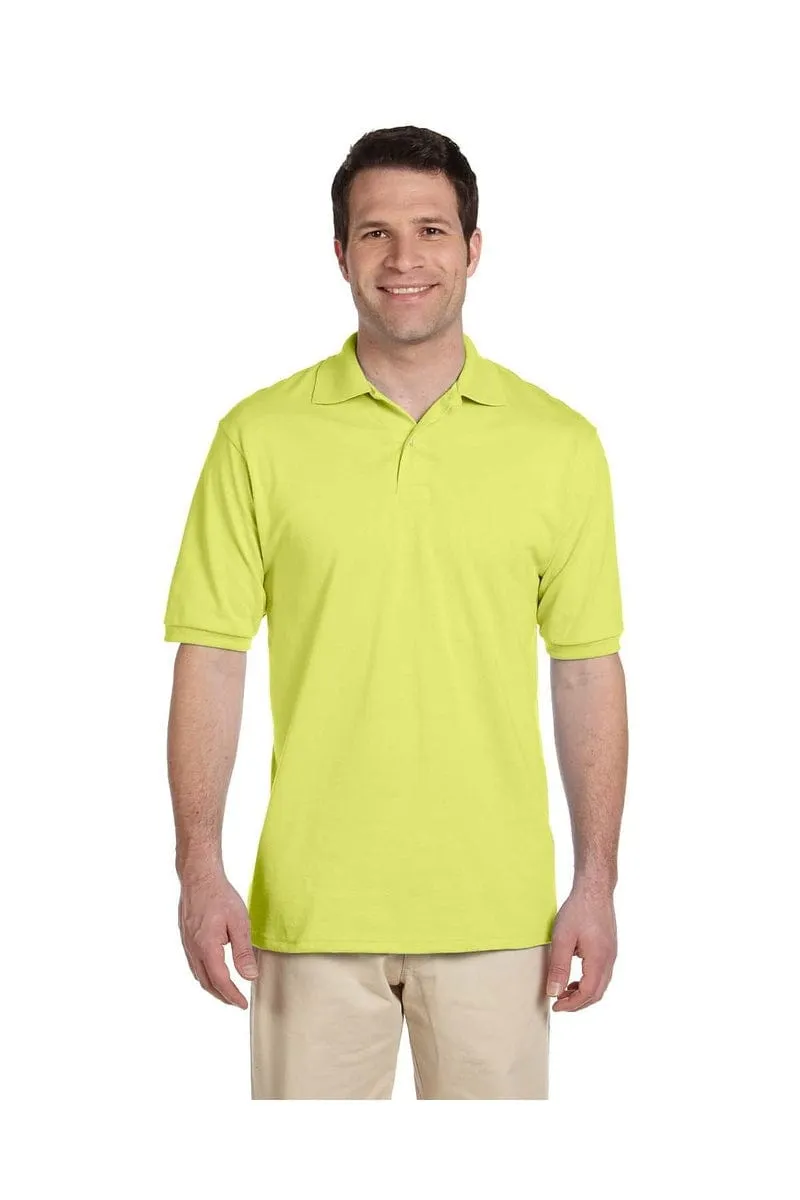 Jerzees 437: Adult 5.6 oz. SpotShield(tm) Jersey Polo, Basic Colors