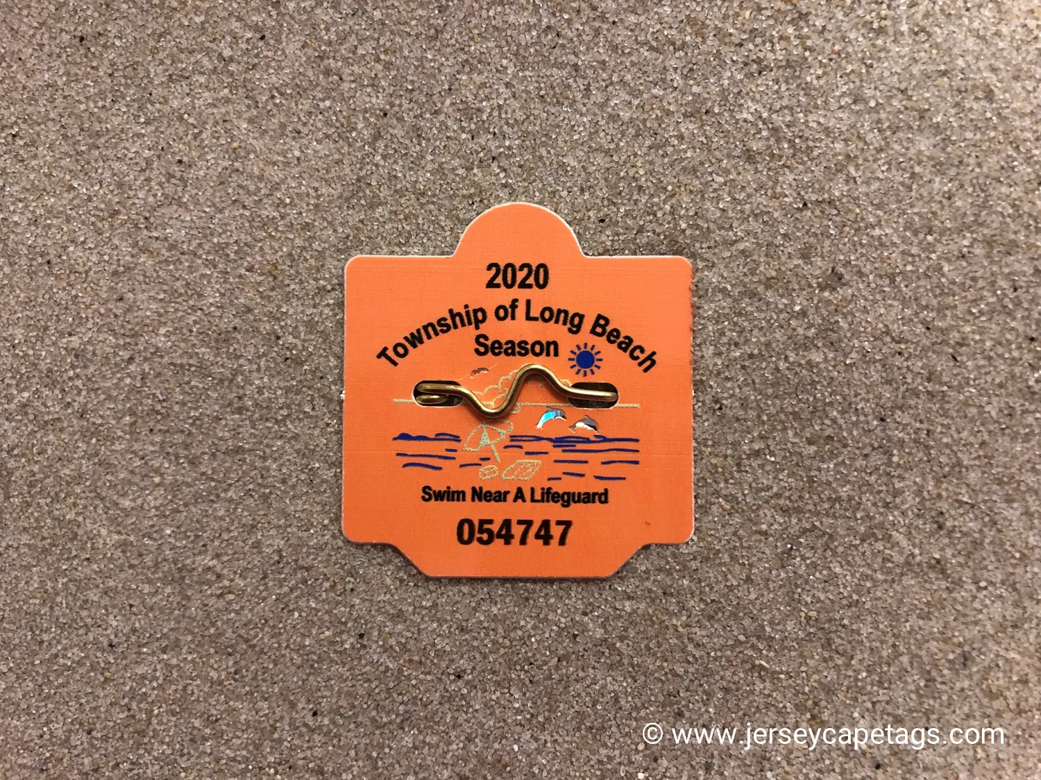 Long Beach Township 2020 Seasonal Beach Badge