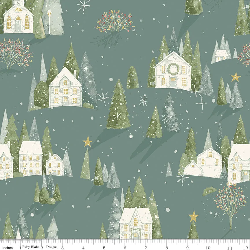 Magical Winterland | Home Sweet Home Winter by Lisa Audit for Riley Blake