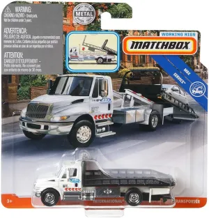 Matchbox Working Rigs 7/8 International Durastar 4400 Flatbed