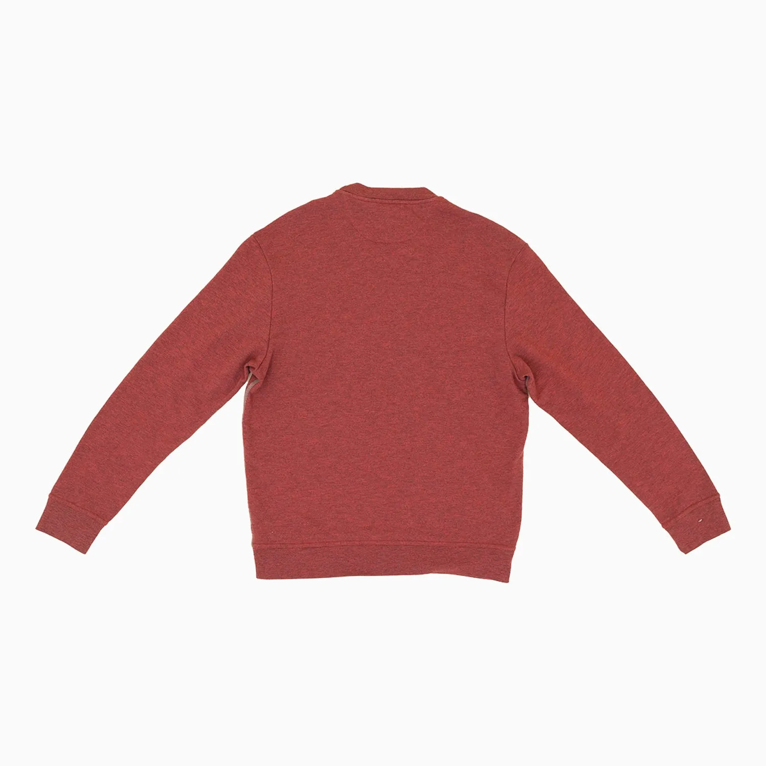 Men's Debossed Logo Double Knit Sweatshirt