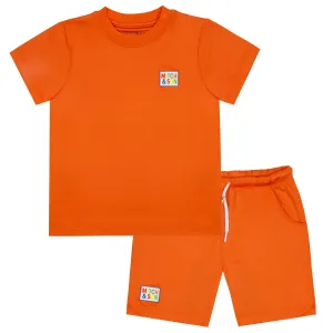 MITCH & SON - Vasco Primary Puzzles Poly Logo Short Set - Orange