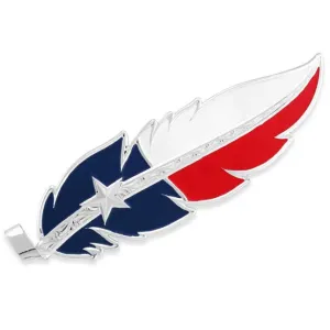 Montana Silversmiths Men's Texas Flag Hat Feather