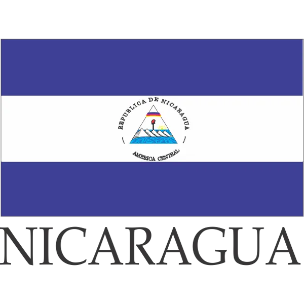 Nicaragua Embroidered Flag Badge