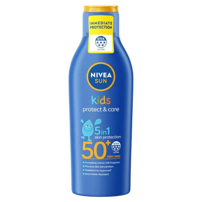 Nivea Sun Moisturising SPF50 Kids Sun Lotion 200ml