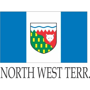 Northwest Territory Embroidered Flag Badge