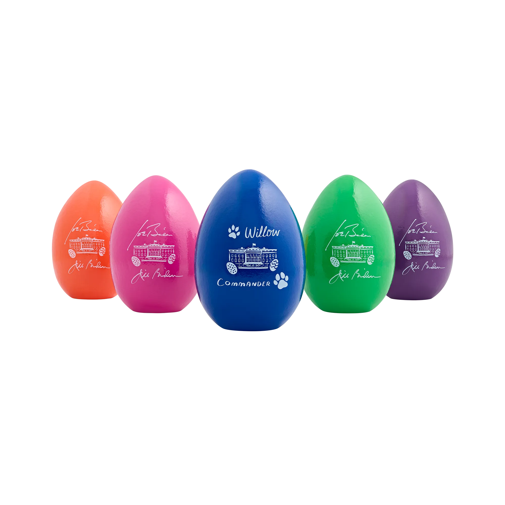 Official 2024 White House Easter Egg Set