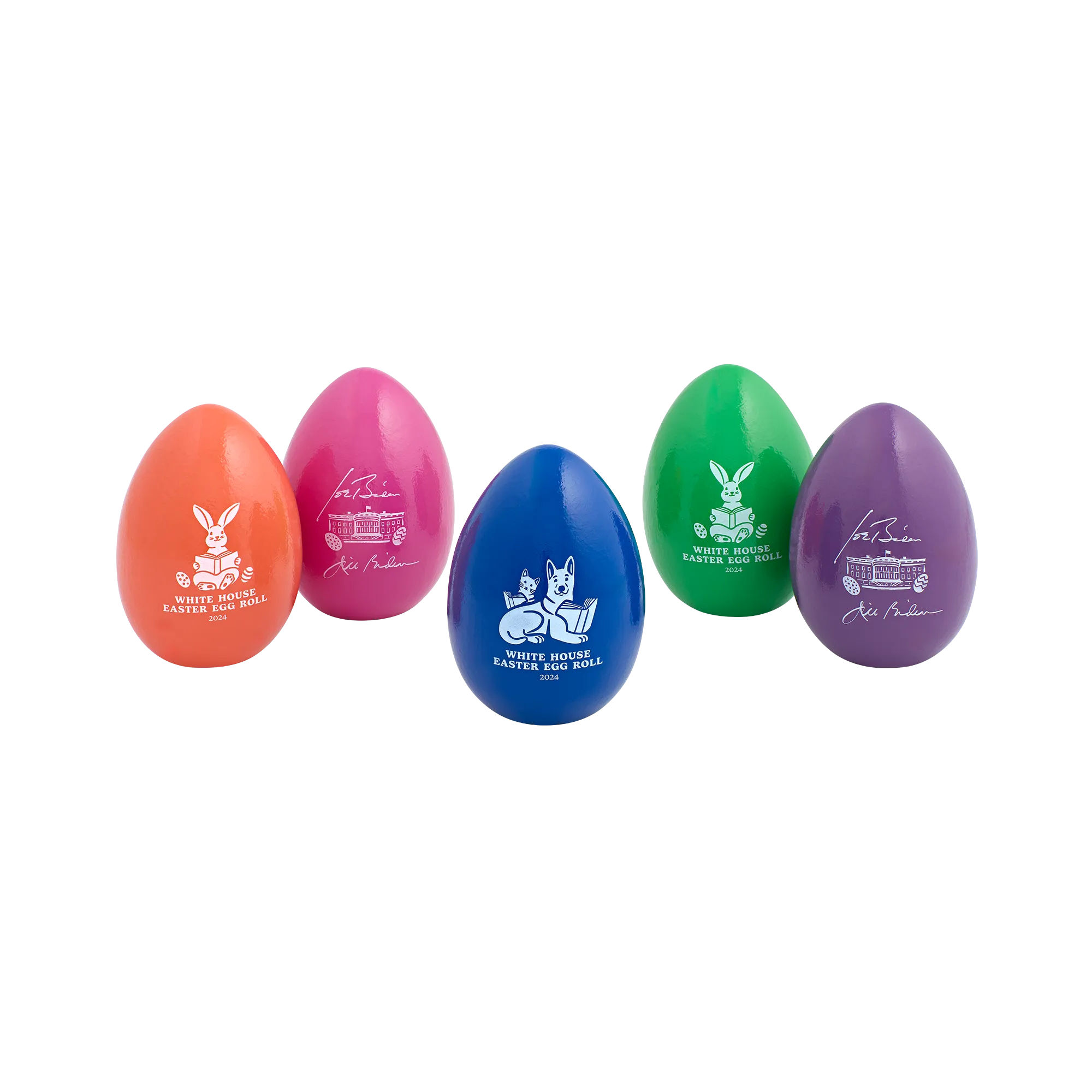 Official 2024 White House Easter Egg Set